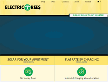 Tablet Screenshot of electrictrees.com